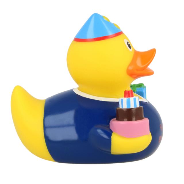 Birthday Boy Rubber Duck, Happy Birthday Novelty Bath Toy Gift - Lilalu 2