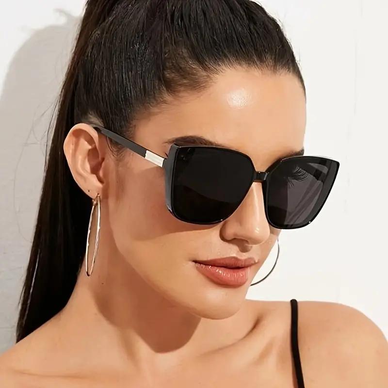 Fashion Square Sunglasses Women Oversize Frame Cat Eye Sun Glasses Ladies Classic Vintage Goggle Female Glasses UV400 0